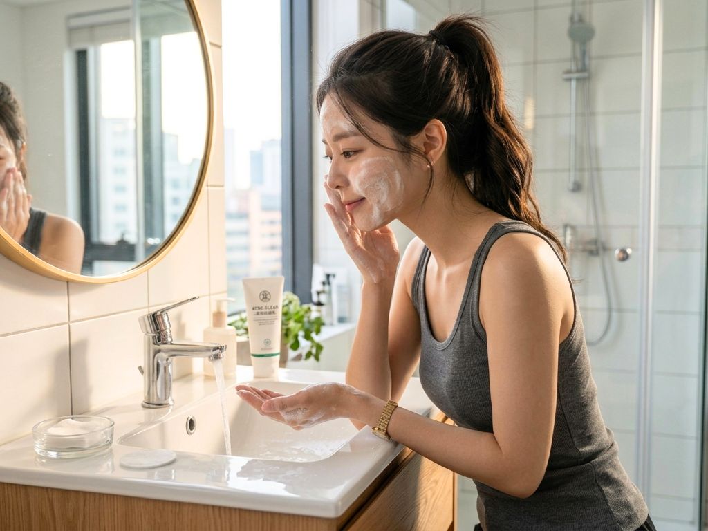 長痘痘洗面乳使用